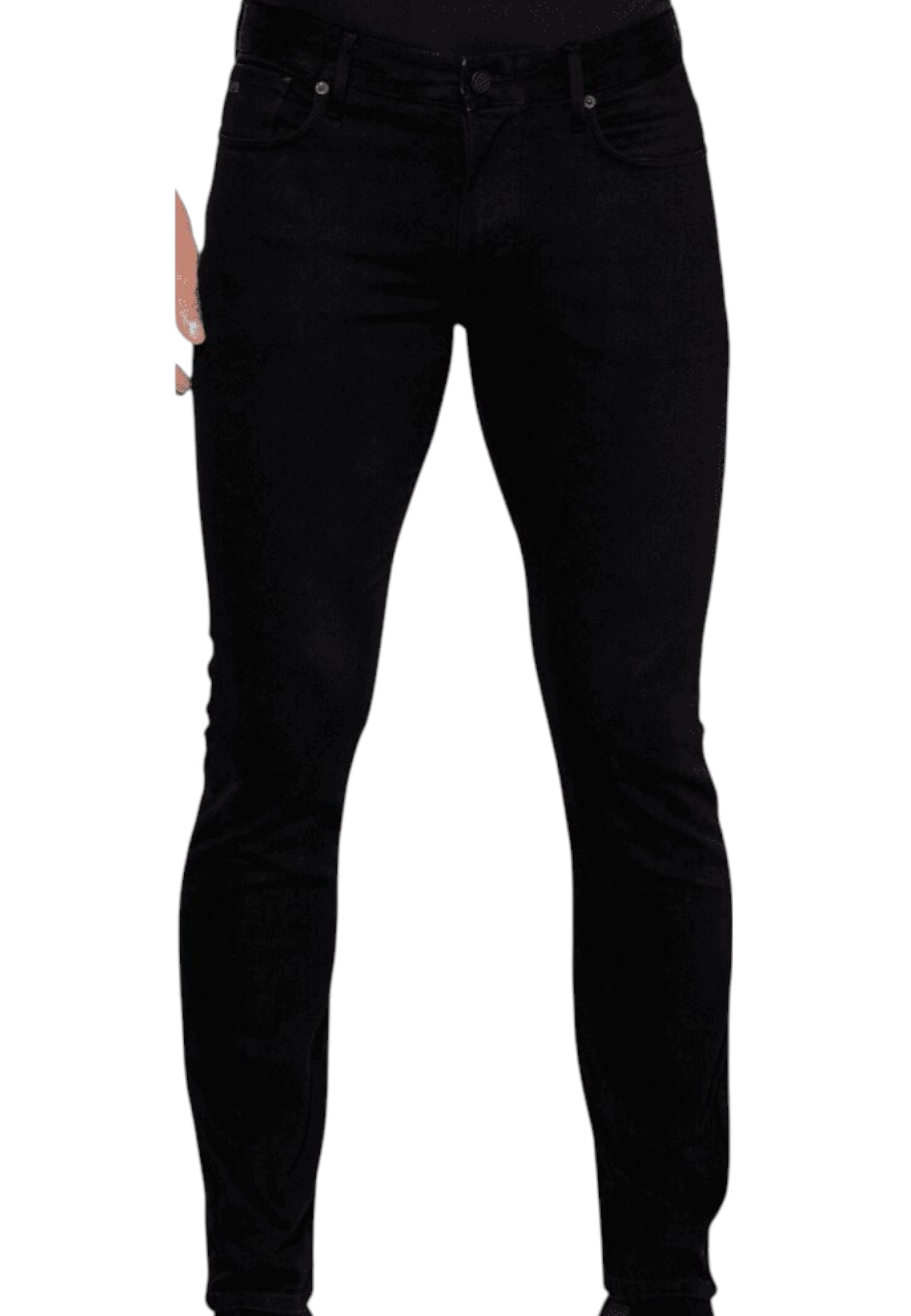 Jeans total black - EMPORIO ARMANI - Finizio Collezioni