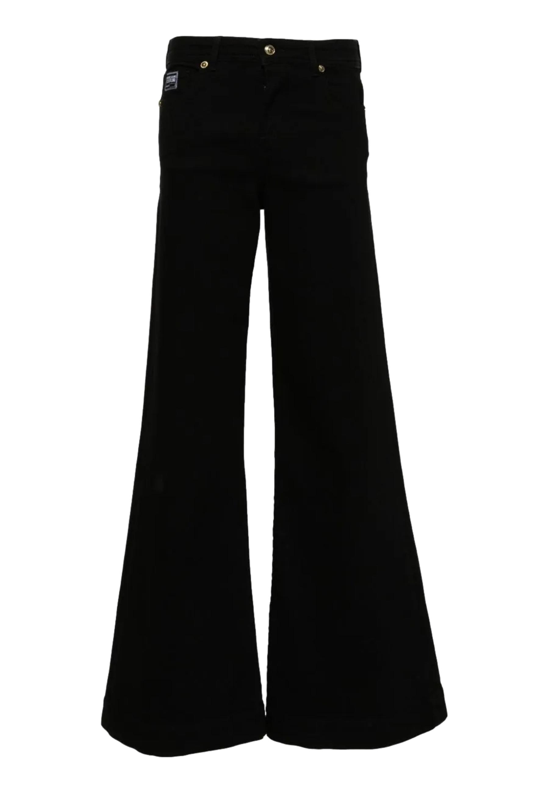 VJC VERSACE flared denims black