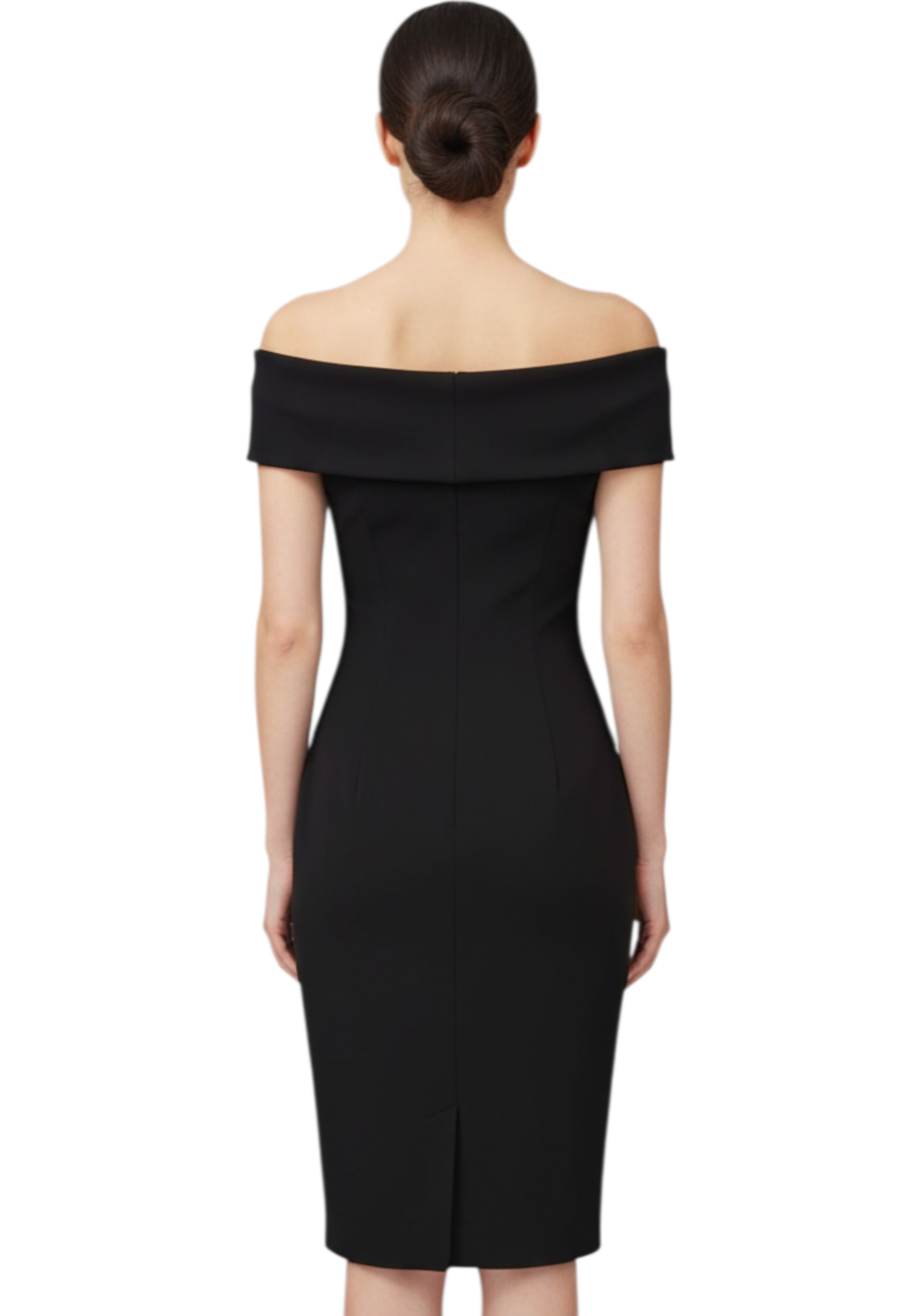 Sheath dress boat neckline - MISS MAX - Finizio Collezioni