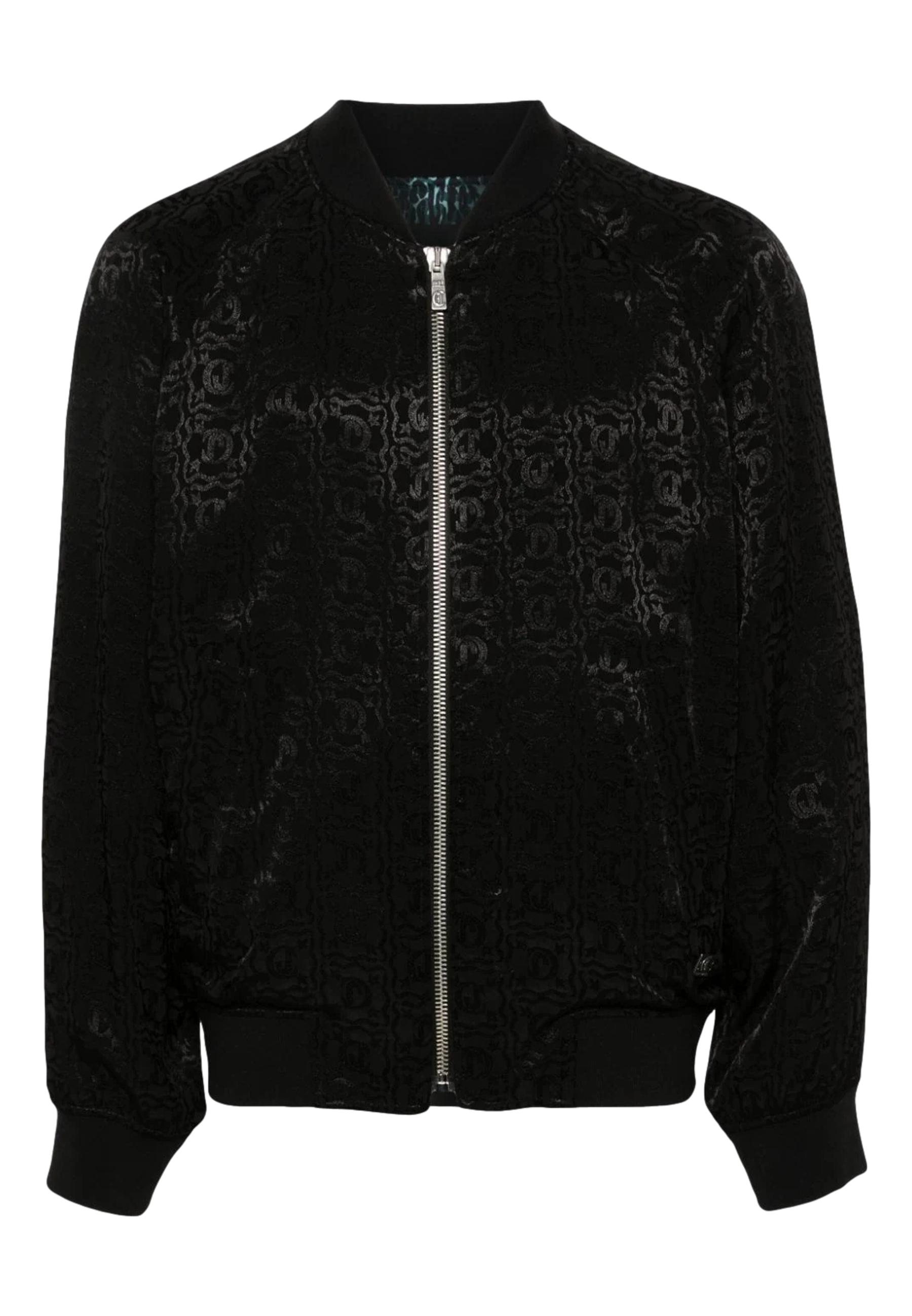 Just Cavalli logo-jacquard bomber jacket - JUST CAVALLI - Finizio 