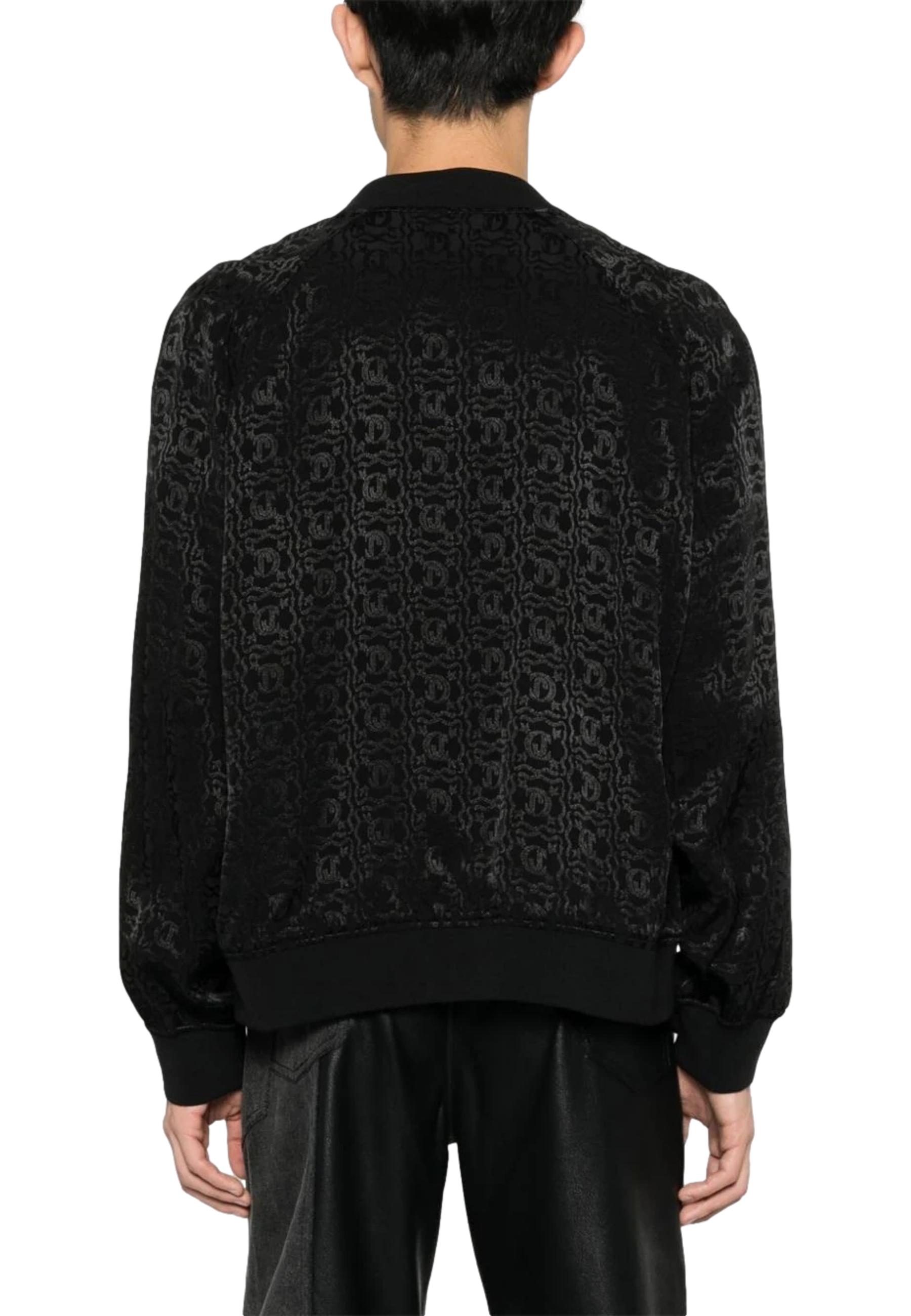 Just Cavalli logo-jacquard bomber jacket - JUST CAVALLI - Finizio 