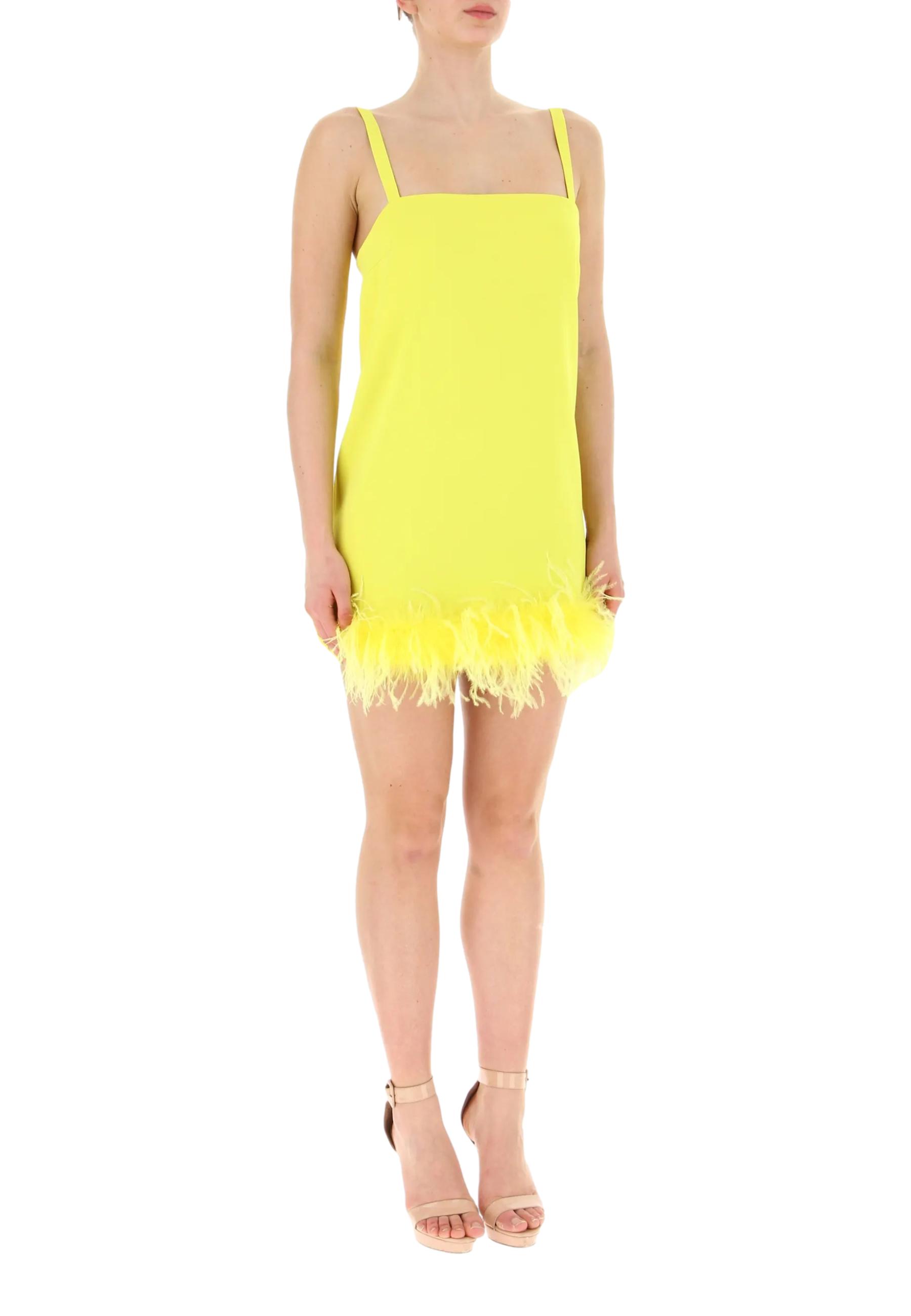 MINI DRESS WITH FEATHERS - PINKO - Finizio Collezioni
