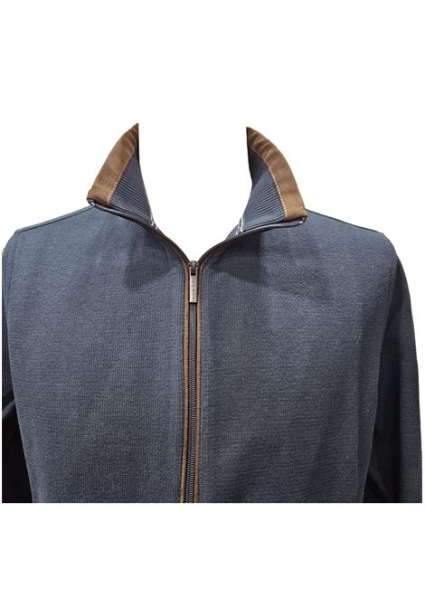 CARDIGAN WITH CONTRASTING COLOUR BORDERS BUGATTI | sweaters | BA2.8700.8515000300