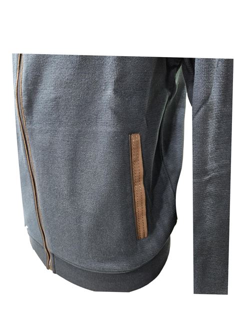 CARDIGAN WITH CONTRASTING COLOUR BORDERS BUGATTI | sweaters | BA2.8700.8515000300