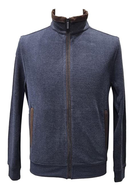 CARDIGAN CON BORDI DI COLORE A CONTRASTO BUGATTI | Maglie | BA2.8700.8515000990