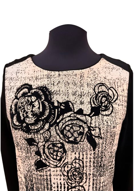 Patterned long-sleeved dress ERIS | dress | EL.4158D0J001