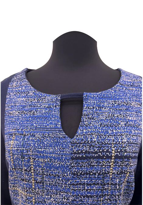 Long-sleeved dress with appliqués ERIS | dress | EL.4215D00450