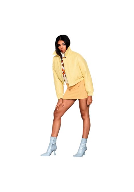 Chiodo in ecopelle giallo Uk Glamorous GLAMOROUS | Giubbotti | CK6230MILK
