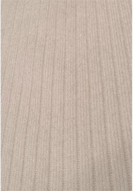 Dolcevita a costine ISTINTI | Maglie | 31635PANNA