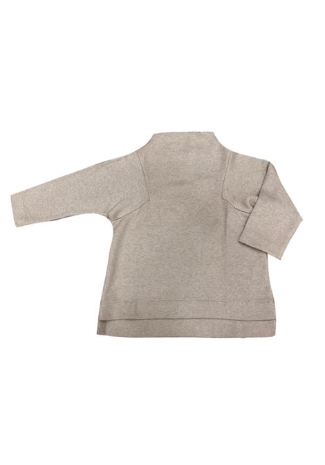 Maglia mezzo collo lurex ISTINTI | Maglie | 31662BEIGE