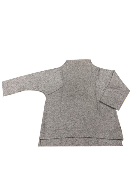 Maglia mezzo collo lurex ISTINTI | Maglie | 31662GRIGIO