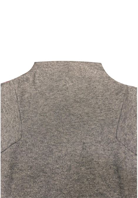 Maglia mezzo collo lurex ISTINTI | Maglie | 31662GRIGIO