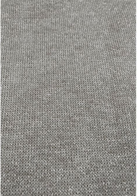 Maglia mezzo collo lurex ISTINTI | Maglie | 31662GRIGIO