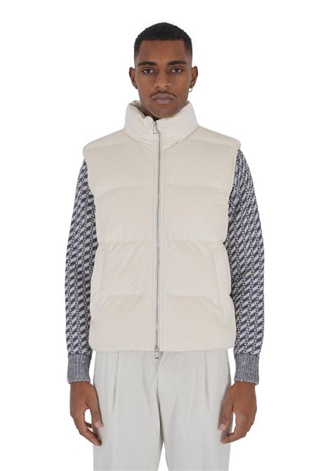 VELVET SLEEVELESS JACKET OUTFIT | suits Jacket | OF1F2W3J008165