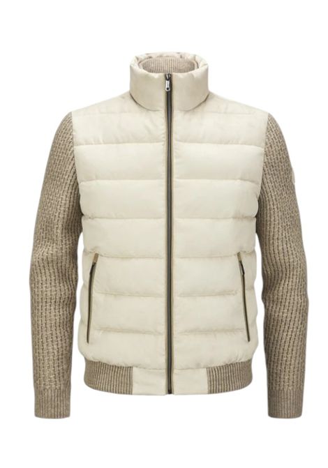 MSDean down jacket, sorona® micro velvet knit MILESTONE | jackets | DEAN15