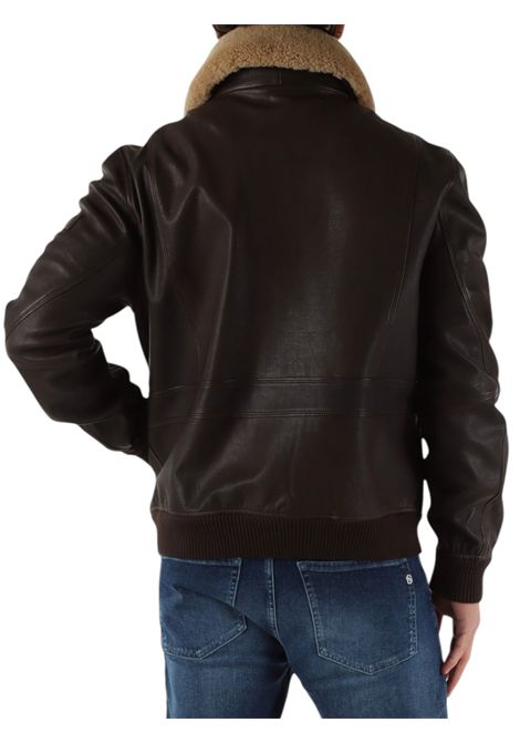 Bomber con colletto in pelliccia PEUTEREY | Giubbotti | PEU5631494