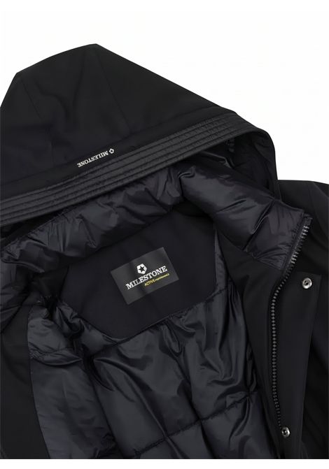 Parka funzionale MSHektor, in microfibra elasticizzata, impermeabile MILESTONE | HECTOR99