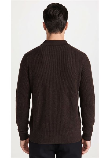 Polo in Maglia a Coste da Uomo OUTFIT | OF127M0102000
