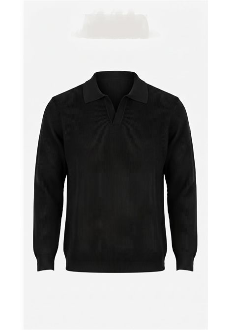 Polo in Maglia a Coste da Uomo OUTFIT | OF127M0109000