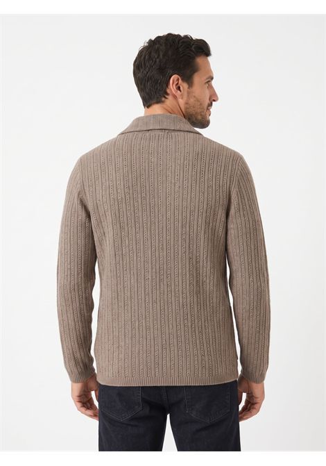 Blazer Cardigan da Uomo in Maglia a Coste OUTFIT | OF127M0172011