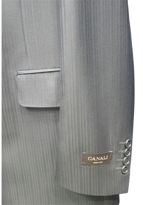 Abito Sartoriale Canali Monopetto Gessato Blu Notte CANALI | C.17628.11220.L00300