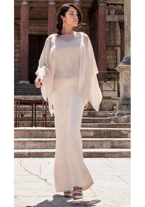 Coordinato pantalone con casacca Impero couture IMPERO | Coordinati | VA6139SCAMP