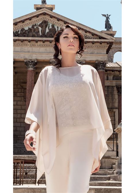 Coordinato pantalone con casacca Impero couture IMPERO | Coordinati | VA6139SCAMP