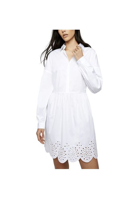 GLAMOROUS CLOTHING DRESS AN 3877 S / S DRESS SHIRT IN COTTON GLAMOROUS | dress | AN3877WHITE