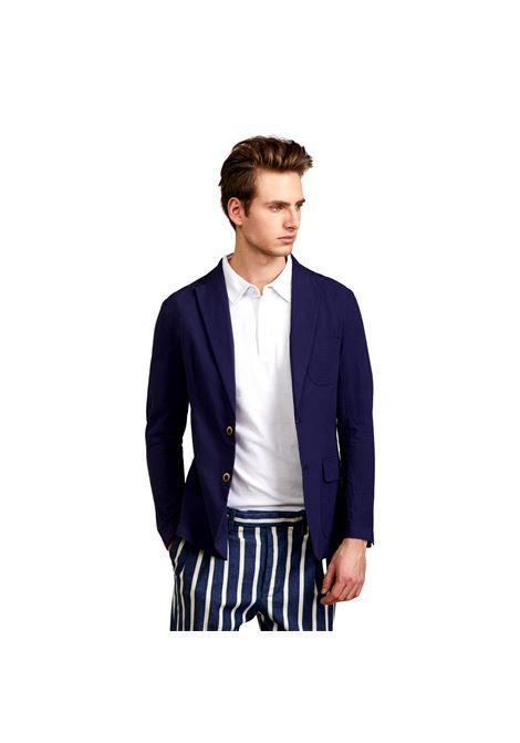 GIACCA CAMICIA IN COTONE SEERSUCKER OUTFIT | Giacche | OF1S2S1G010174