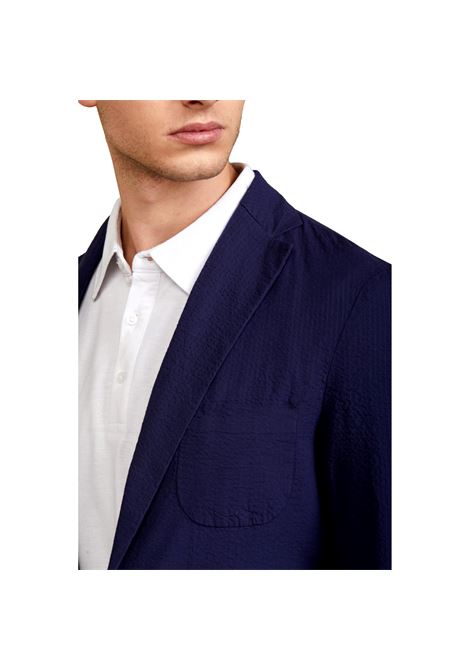 GIACCA CAMICIA IN COTONE SEERSUCKER OUTFIT | Giacche | OF1S2S1G010174