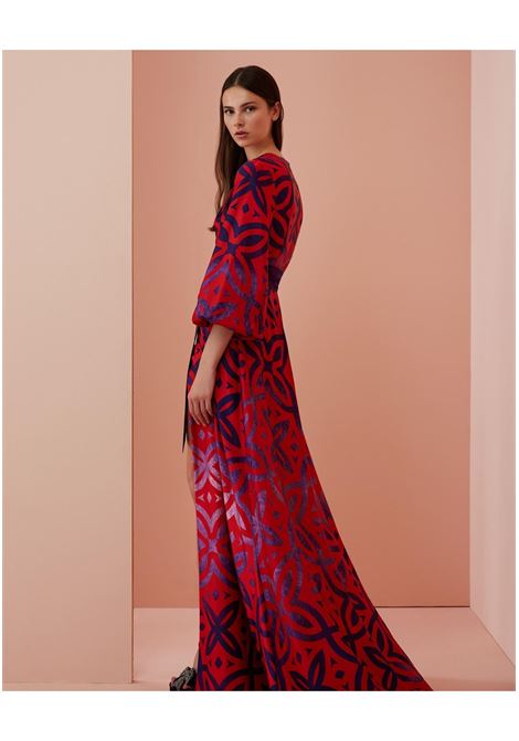 Allure multicolored long robe dress ALLURE | dress | 3808UNICO