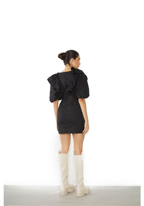 LADIES DRESS-BLACK GLAMOROUS | Abiti | AN4155BLACK