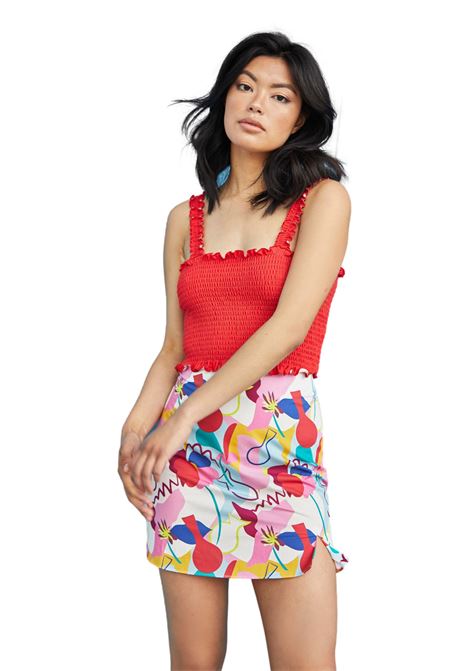 LADIES TOP GLAMOROUS | Top | CA0269RED