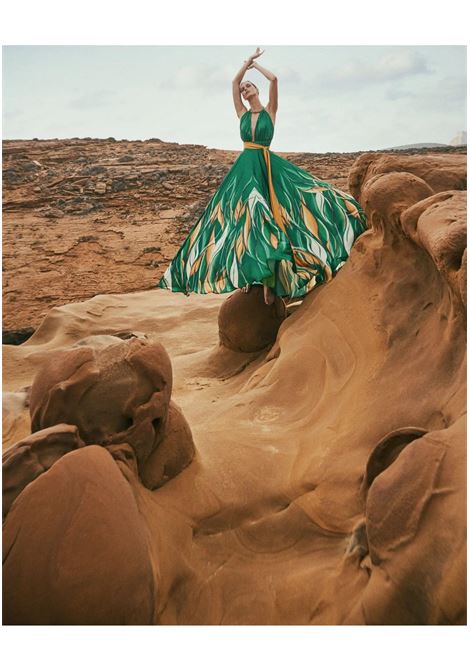 Abito lungo fantasia MISCHALIS | Abiti | 84161