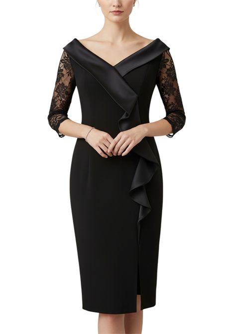 Tubino con scollo a barca MUSANI | Abiti | HH58001510