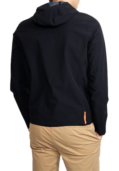 Hooded Lycra Jacket Black RRD | Sweatshirts | 2205410