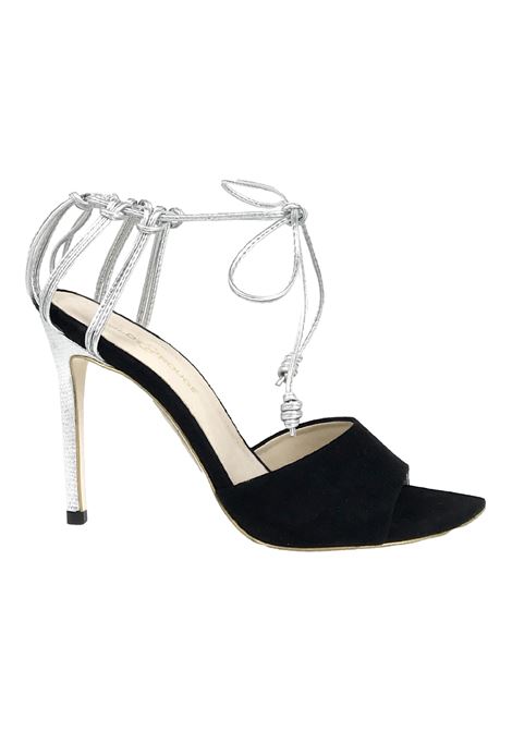 GOLD & ROUGE SANDALI DORITA IN PELLE E CAMOSCIO GOLD&ROUGE | Scarpe | DORITABLKSIL