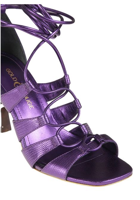 GOLD & ROUGE SANDALI AMETISTA IN PELLE VIOLA GOLD&ROUGE | Scarpe | VILUVIOLET