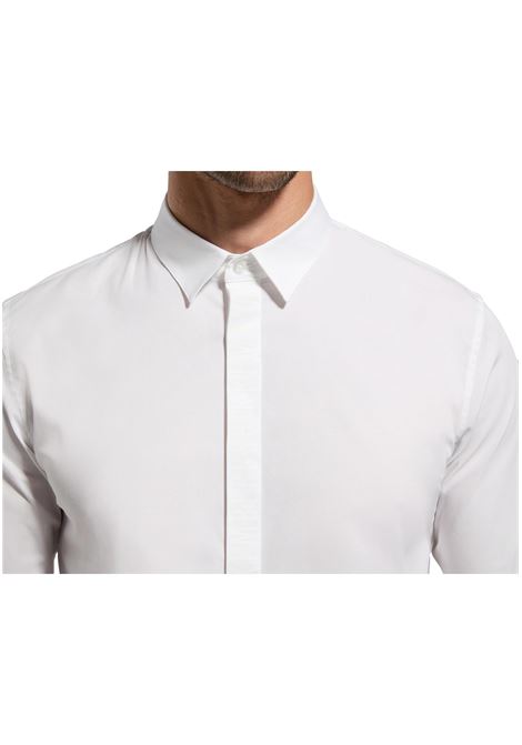 MEN'S POPLIN STRETCH SHIRT BIKKEMBERGS | shirts | BMS01861000