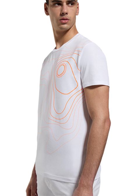 T-SHIRT WITH PRINT  BIKKEMBERGS | T-shirt | BMT01571000