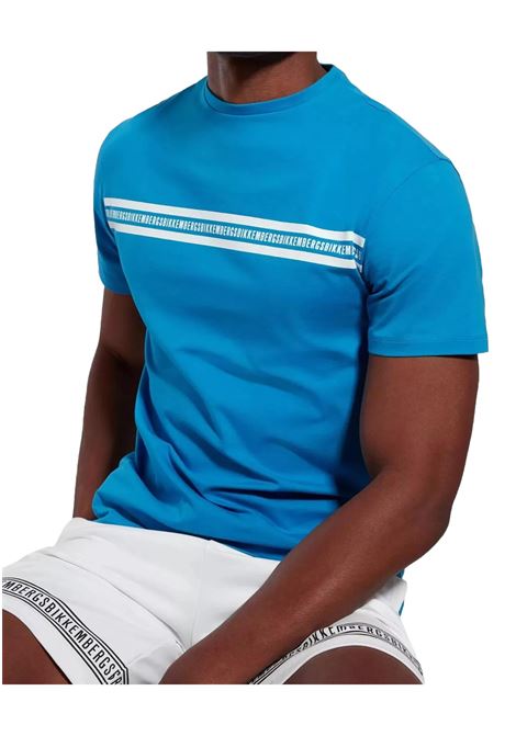 Half-sleeve T-shirt with print BIKKEMBERGS | T-shirt | PBMT00737002