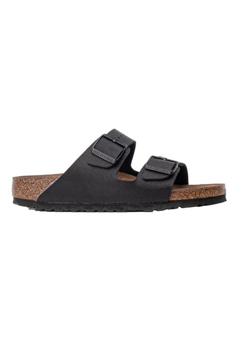 BIRKENSTOCK ARIZONASAFFIANO BLACK BIRKENSTOCK | Scarpe | 1026425BLACK