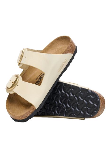 Arizona Big Buckle  Pelle Nubuck BIRKENSTOCK | Scarpe | 1026585ECRU