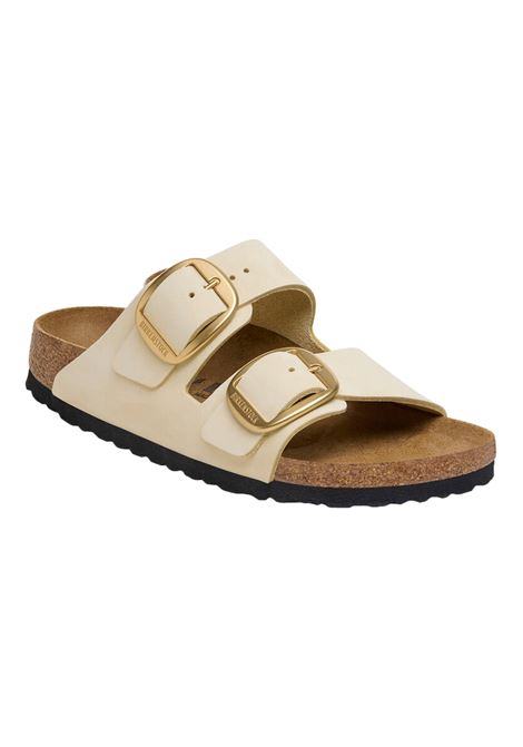 Arizona Big Buckle  Pelle Nubuck BIRKENSTOCK | Scarpe | 1026585ECRU