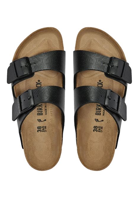 Arizona shiny lizard black BIRKENSTOCK | sandals | 1027835BLACK
