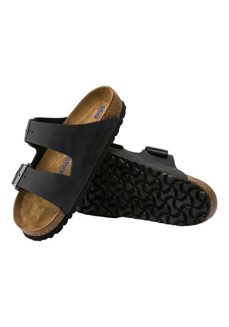 Arizona soft footbed  Oiled leather BIRKENSTOCK | shoes | 752483BLACK