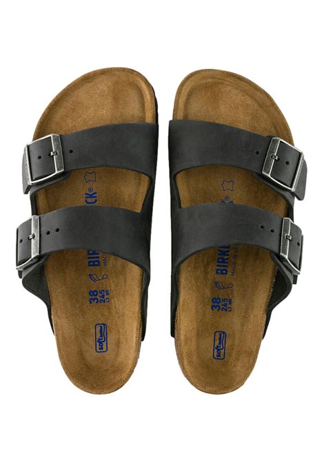 Arizona soft footbed  Oiled leather BIRKENSTOCK | shoes | 752483BLACK