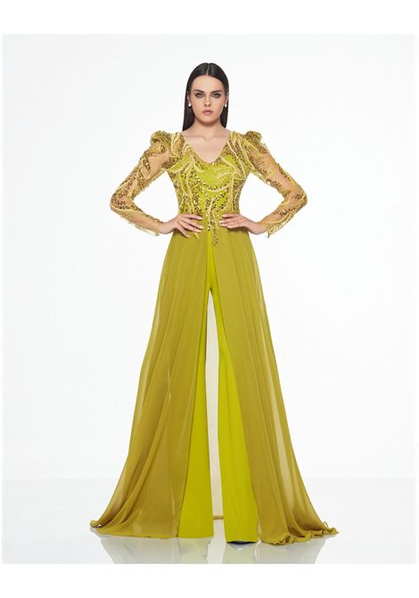 Tuta Impero con pannello e corpetto lavorato manica lunga IMPERO | Abiti | BL4655CAMPIONE