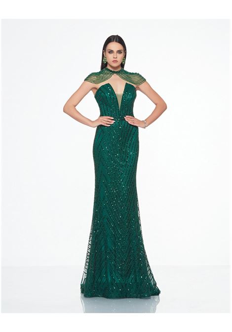 Abito a sirena con applicazioni IMPERO | Abiti | MH26081CAMPIONE