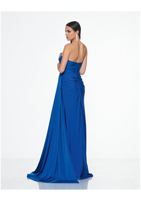 Long dress with appliques at the neckline IMPERO | dress | OYD13/2193